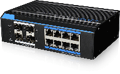 Rețelistică & PoE - Switch ethernet industrial, full gigabit POE++ , 8 porturi - UTP7308GE-POE