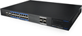 Rețelistică & PoE - Switch Full Gigabit profesional, cu management L2, cu functie PoE+ pentru facilitarea alimentarii dispozitivelor compatibile PoE prin cablul de dat... - UTP7516GE-POE-4GF