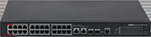 Switch-uri PoE & Ethernet - Switch POE - 24 + 2xRJ45 + 2xSFP porturi - 360W - 10/100MBPS - LAYER 2, cu management,protectie ESD, PoE WATCHDOG, carcasa metalica - PFS4226-24ET-360-V3
