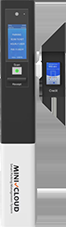 Sisteme de Parcare - Terminalul de iesire MiniCloud Premium (model CY-01-171111) este un ticket validator slim, cu optiune de plata card (POS ne inclus) destinat puncte... - CY-SL-TV-POS