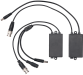 Control Acces & Pontaj - Video balun (transmitator - receptor) pentru cablu ZH-P06T/ ZH-P06W. - ZH-1V