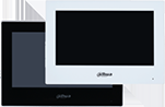 Interfoane & Videointerfoane - Video interfon Dahua IP, monitor 7", touch screen, POE, Linux - VTH2621GW-WP