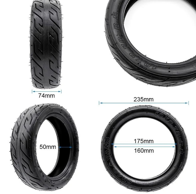 Cauciuc 10x2.7-6.5 Tubeless City Stoc Bucuresti [2]