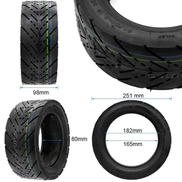 Cauciuc 90/65-6.5 Tubeless CST City Urban 11 inch [2]