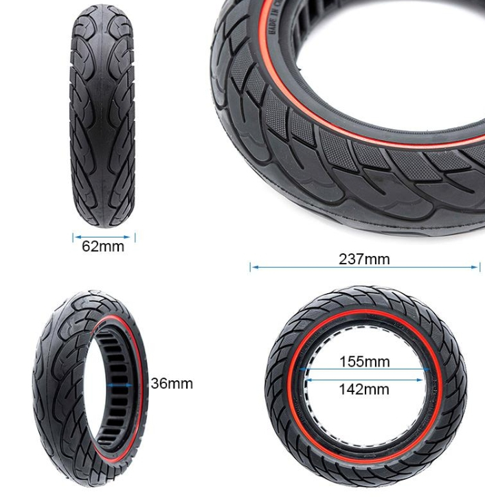 Cauciuc Plin Solid 10 X 2,5 Nedong - Janta 34 mm [2]
