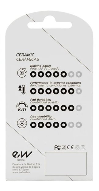 Placute frana CT002 ceramice trotineta electrica Kukirin [2]