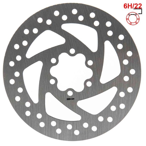 Sistem de Franare - Disc frana 145 mm 6 gauri Motus Pro 10
