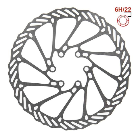 Sistem de Franare - Disc frana 160 mm 6 gauri KuKirin