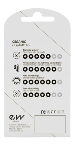 Placute frana CT002 ceramice trotineta electrica Kukirin [1]