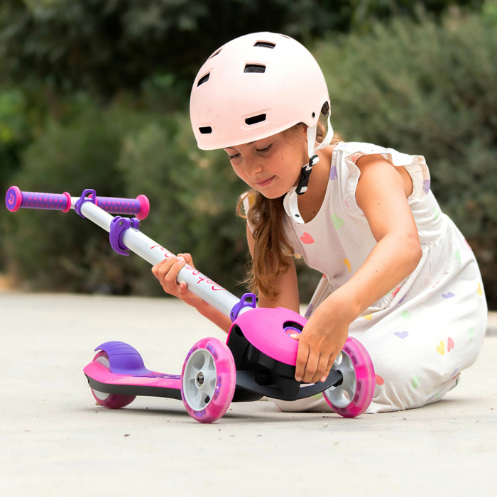 Trotineta pliabila Trunki, Roz, L / 4+ ani [9]