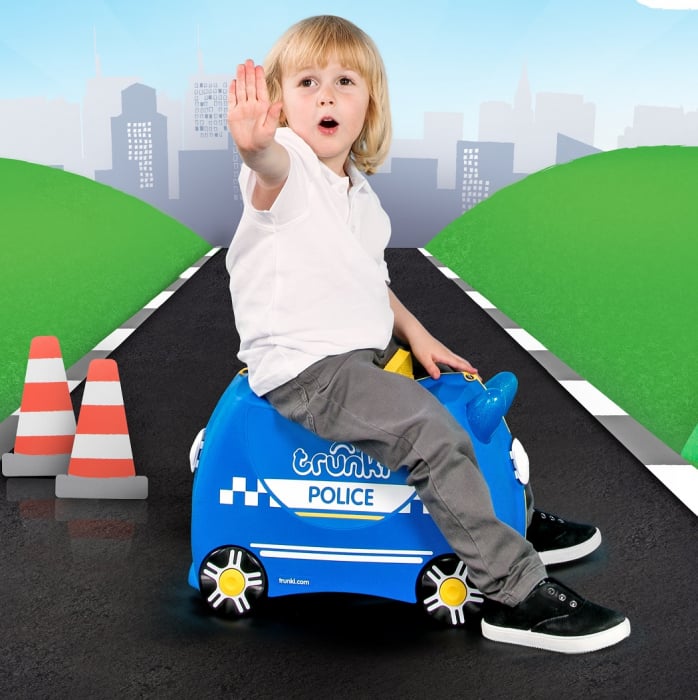 Valiza Trunki PERCY - Masina de politie [5]