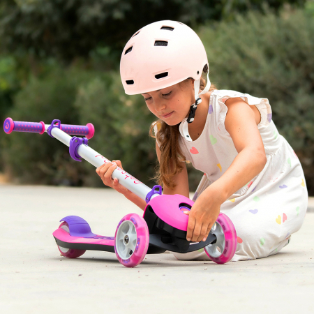 Trotineta pliabila Trunki, Roz, L / 4+ ani [8]