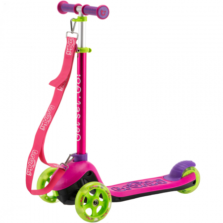 Trotinete - Trotineta pliabila Trunki, Roz, S / 3+ ani