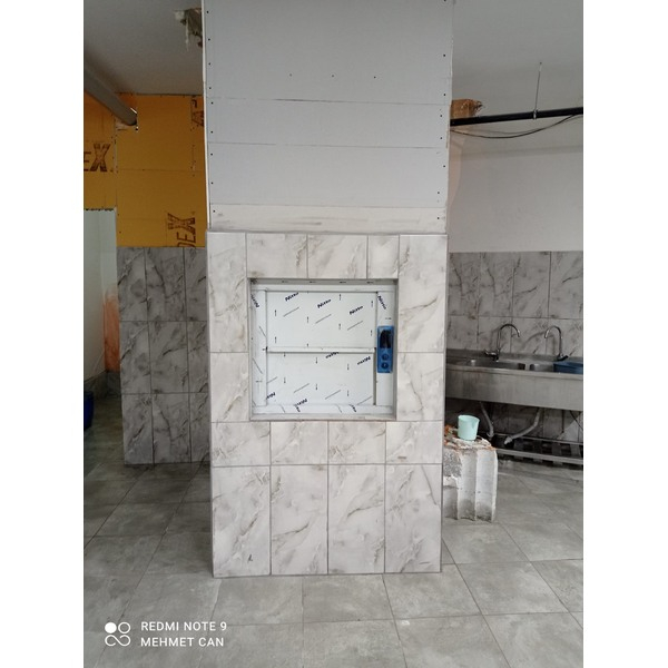 Kleingüteraufzug 150 kg, 2 Haltestellen, Edelstahlkabine 800 × 800 × 800 mm - TrustLift [5]