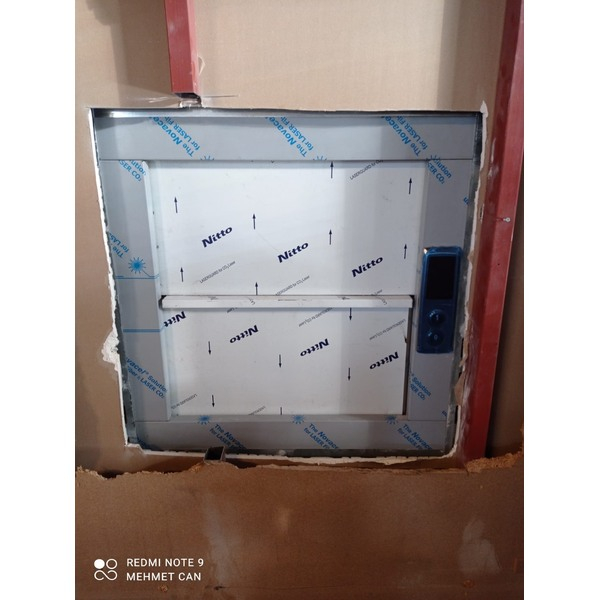 Kleingüteraufzug 150 kg, 2 Haltestellen, Edelstahlkabine 800 × 800 × 800 mm - TrustLift [4]