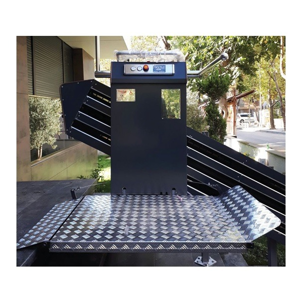 Schrägplattformlift, Fahrweg 750 cm, für Menschen mit Behinderungen, 225 kg - TrustLift [5]