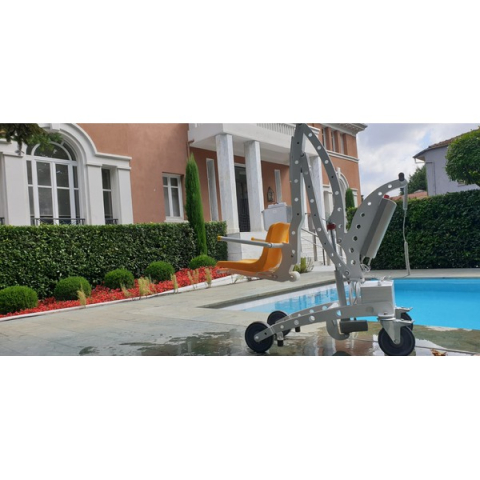 Schwimmbadlifter - Mobiler Schwimmbadlifter für Menschen mit Behinderungen, Tragfähigkeit 150 kg - TrustLift