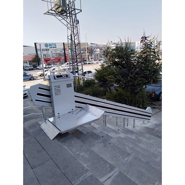 Plateforme élévatrice inclinée PLT, parcours 550 cm, pour personnes à mobilité réduite, 225 kg [5]