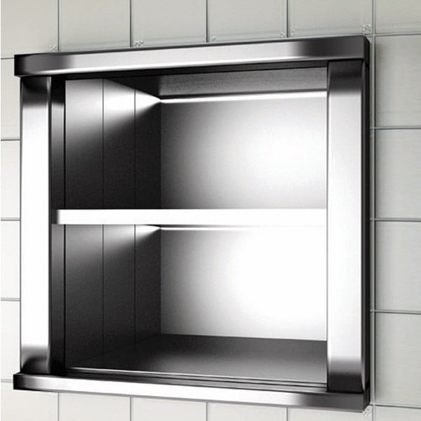 Malo tovorno dvigalo 150 kg, 2 postaji, kabina 700 × 700 × 700 mm [5]