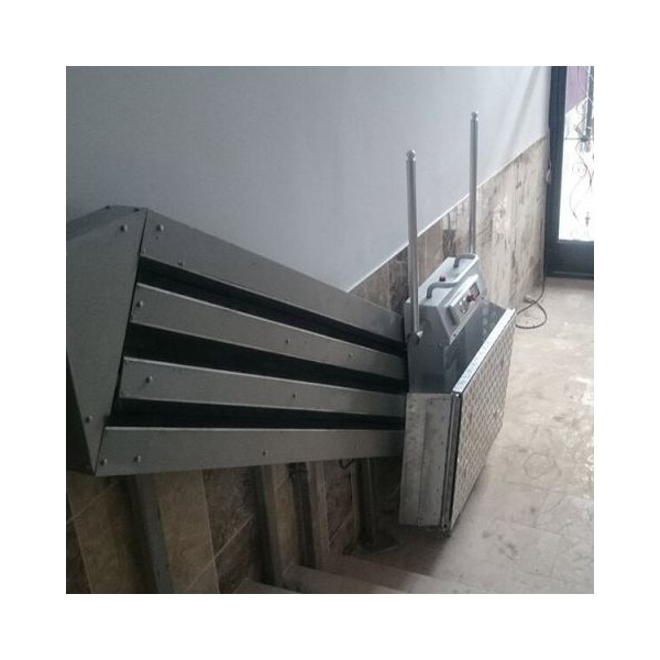 Poševna stopniščna dvižna ploščad PLT, pot do 250 cm, za osebe z oviranostmi, 225 kg [7]