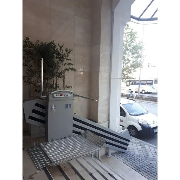 Poševna stopniščna dvižna ploščad PLT, pot do 550 cm, za osebe z oviranostmi, 225 kg [6]