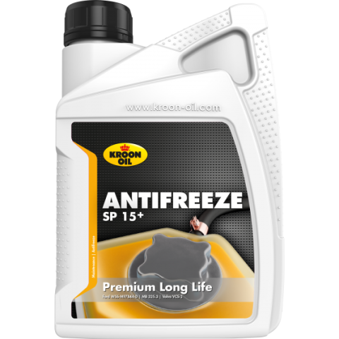 Uleiuri si Lichide Auto - Antigel KROON OIL Antifreeze SP 15+ Premium Long Life 37380, portocaliu, volum 1 litru
