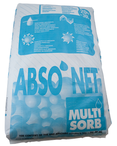 Intretinere auto - Granule absorbante pentru uleiuri KROON OIL Coarse Floor Grit Granules 37335, sac 20 kg