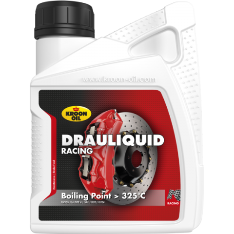 Uleiuri si Lichide Auto - Lichid de frana KROON OIL Drauliquid Racing DOT 4, 35665, volum 500 ml, sintetic