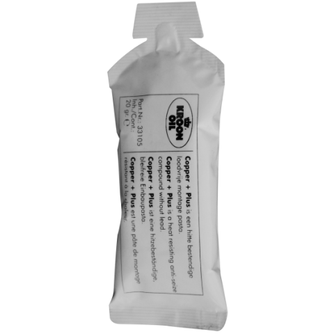 Intretinere auto - Pasta de montaj KROON OIL Copper + Plus 33105, pentru temperaturi inalte, 20 grame