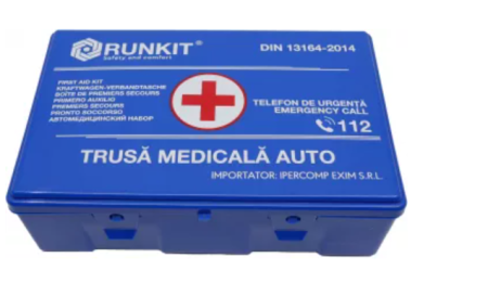 Siguranta auto - Trusă medicală auto RUNKIT, certificată RAR,