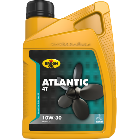 Uleiuri si Lichide Auto - Ulei motor ambarcatiuni KROON OIL Atlantic 4T 10W30 33435, volum 1 litru, semi sintetic