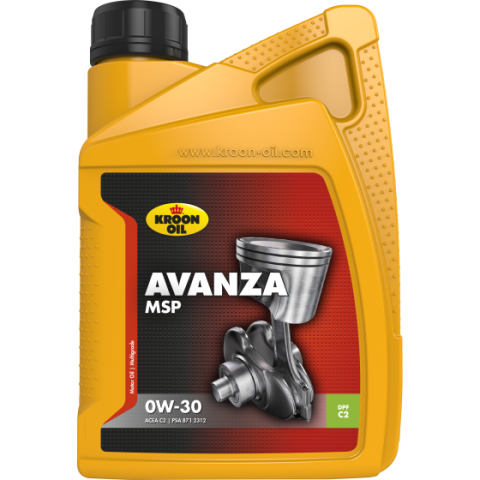 0W-30 - Ulei motor KROON OIL Avanza MSP 0W30 35941, volum 1 litru, full sintetic