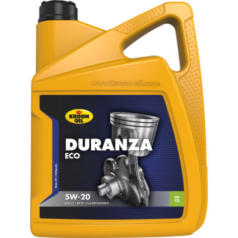 Ulei Motor - Ulei motor KROON OIL Duranza ECO 5W20 35173, volum 5 litri, sintetic