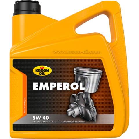 5W-40 - Ulei motor KROON OIL Emperol 5W40 33217, volum 4 litri, sintetic