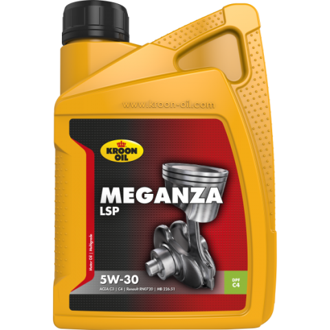 5W-30 - Ulei motor KROON OIL Meganza LSP 5W30 33892, volum 1 litru, sintetic