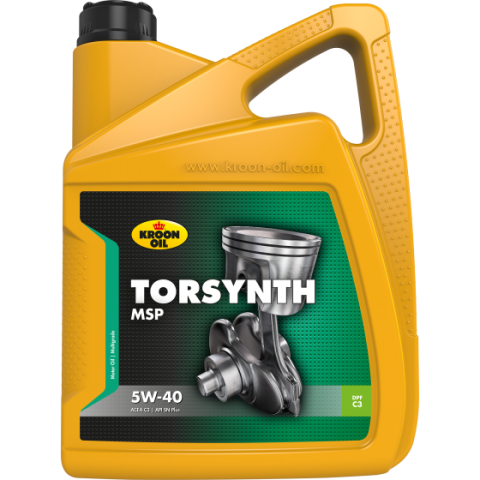5W-40 - Ulei motor KROON OIL Torsynth MSP 5W40 37101, volum 5 litri, sintetic