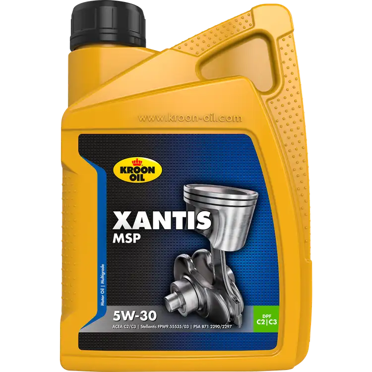 5W-30 - Ulei motor KROON OIL Xantis MSP 5W30 37657, volum 1 litru, sintetic