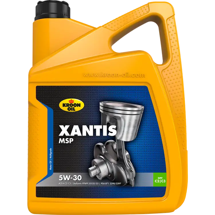 5W-30 - Ulei motor KROON OIL Xantis MSP 5W30 37658, volum 5 litri, sintetic