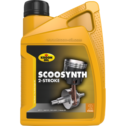 Uleiuri si Lichide Auto - Ulei motor moto KROON OIL Scoosynth 2T 02224, volum 1 litru, semi sintetic