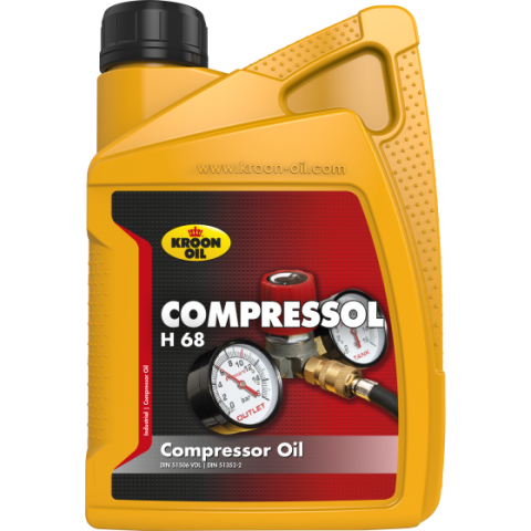 Uleiuri si Lichide Auto - Ulei pentru compresoare cu motor oscilant KROON OIL Compressol H68 02218, volum 1 litru