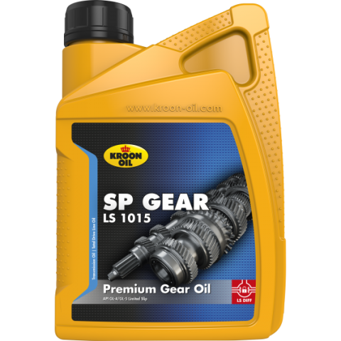 Ulei transmisie manuala - Ulei transmisie diferential KROON OIL SP Gear LS 1015 Premium Gear Oil 75W90 32704, volum 1 litru, sintetic