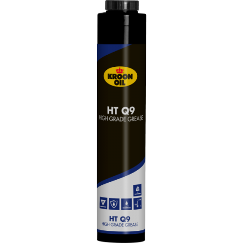 Intretinere auto - Vaselina universala KROON OIL HT Q9 High Grade Grease 33389, albastra, cartus 400 g