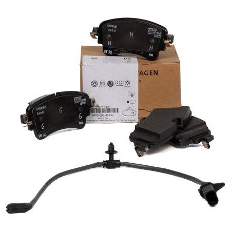 PLACUTE FRANA - Volkswagen Set plăcuțe frână OEM 8W0698451BD