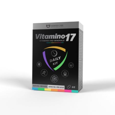 Produsele noastre - Vitamino17, 60 cpr, Complex 17 Vitamine & Minerale, Energie, Imunitate, Oase