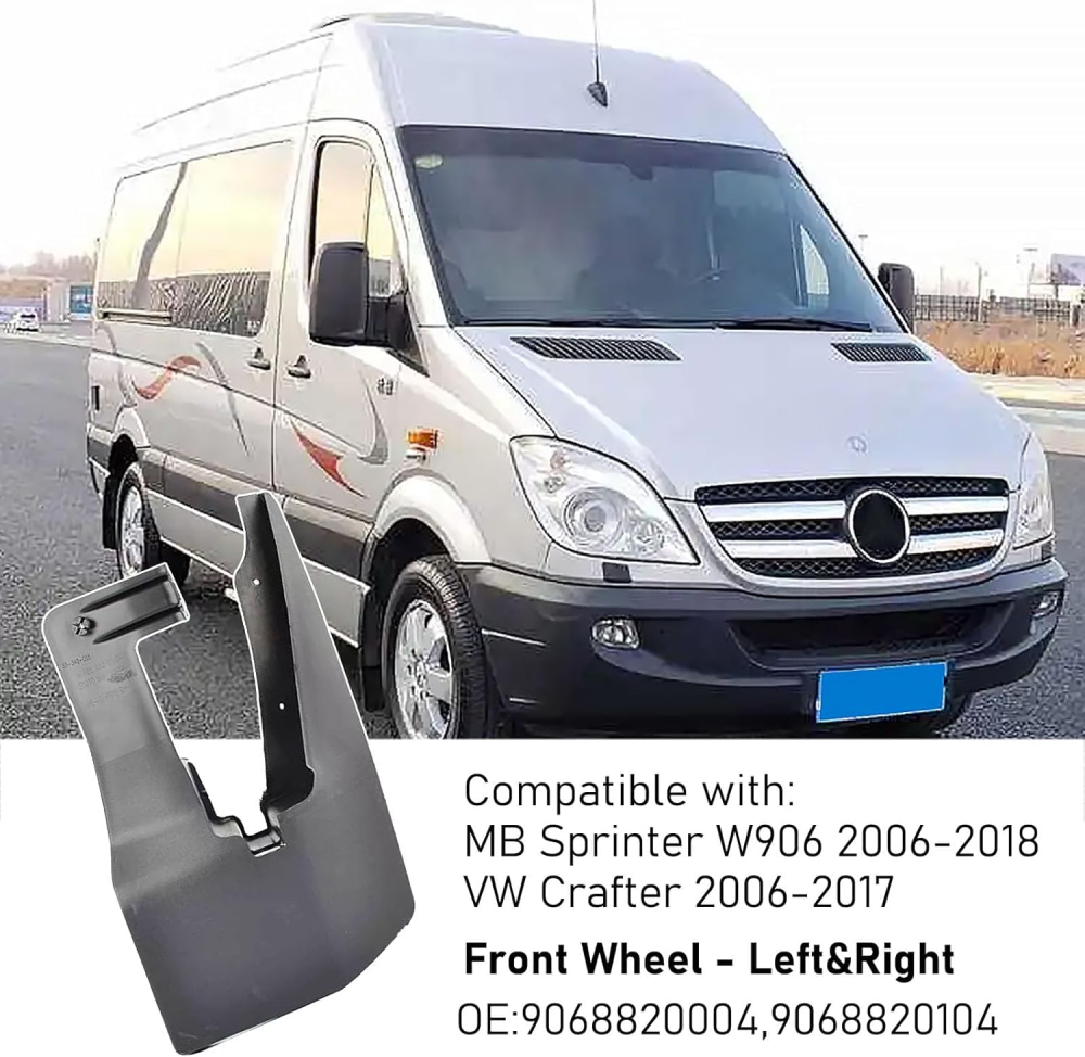 Apărători Noroi Dedicare Mercedes Sprinter 2006–2018 – Protecție Caroserie Fata [3]