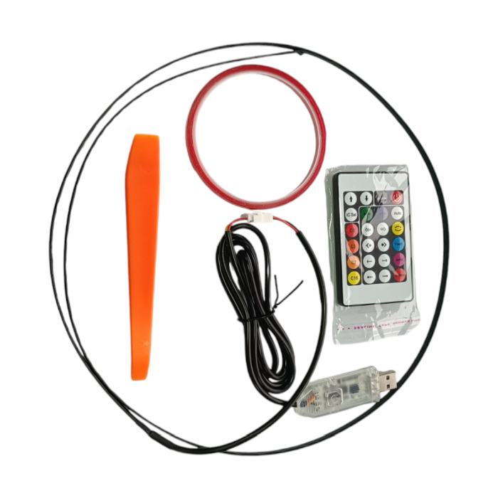Banda acrilica RGB cu telecomanda [6]