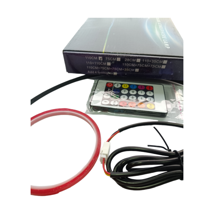 Banda acrilica RGB cu telecomanda [5]