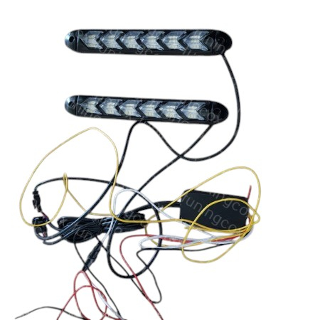 Bandă LED DRL cu semnalizare galbenă secvențială pentru faruri auto [2]