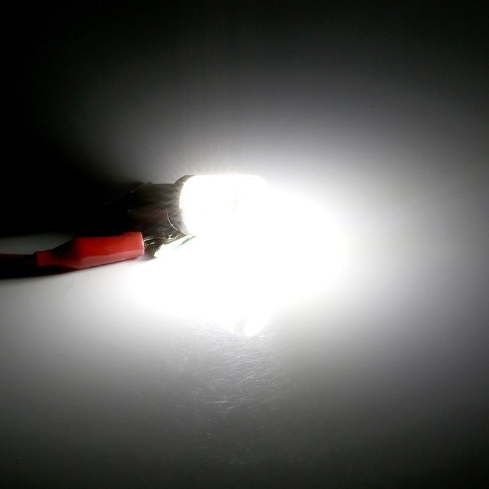 Bec cireasa cu 140led lumina xenon 6000k [2]