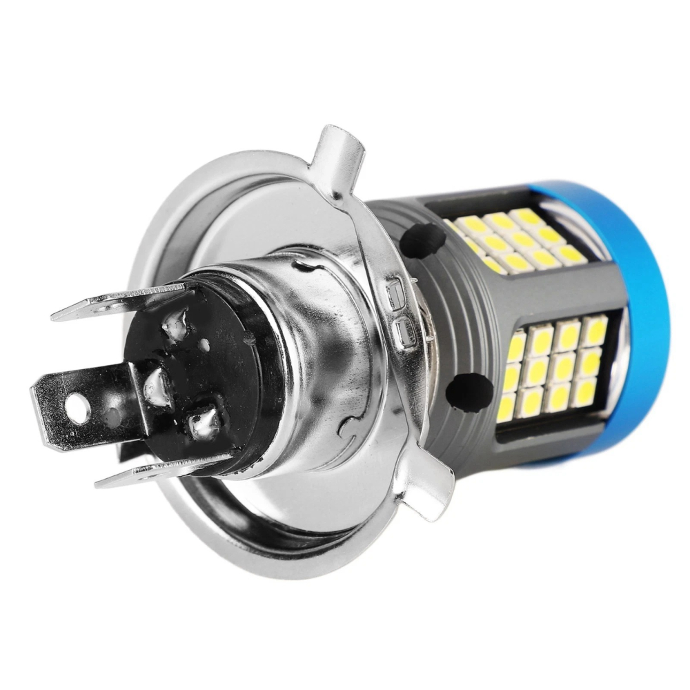 Bec LED H4 Moto ATV cu Lupă 30W 1800LM 6500K 12V Plug & Play [6]